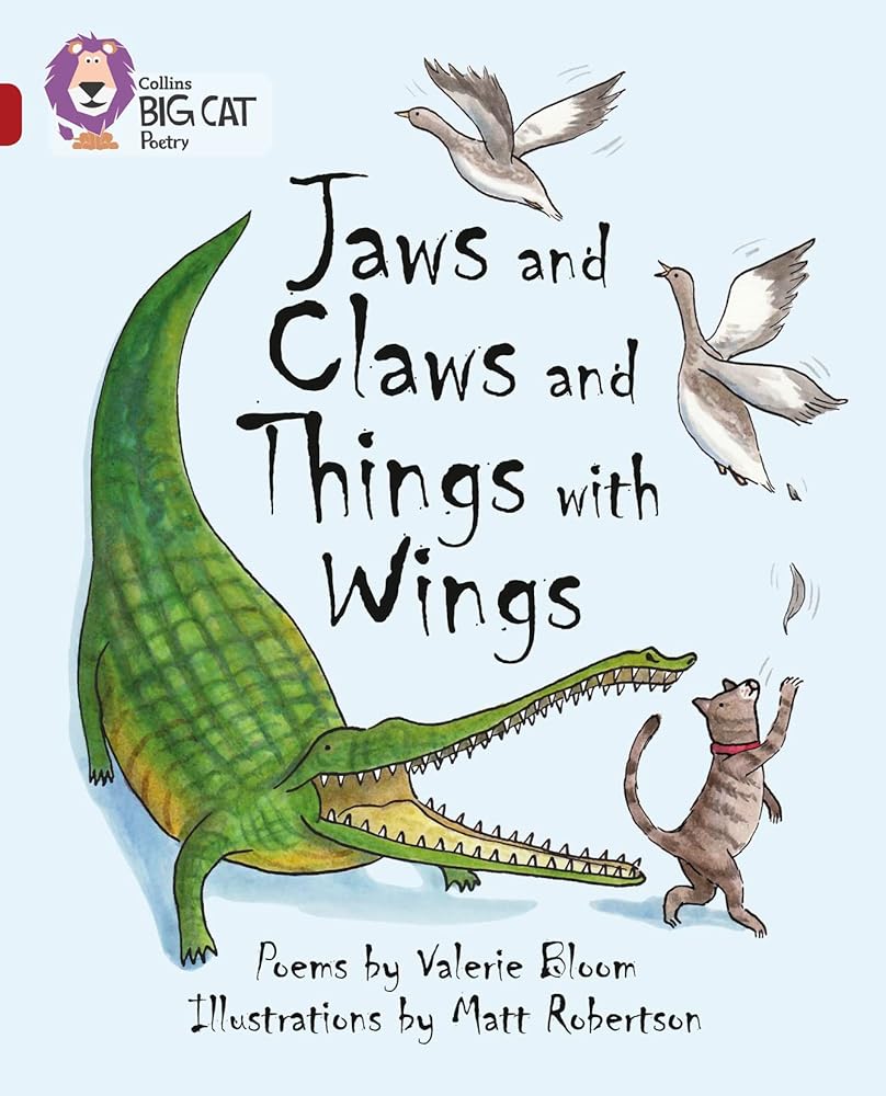 Jaws and Claws and Things with Wings: Band 14/Ruby (Collins Big Cat) cover image
