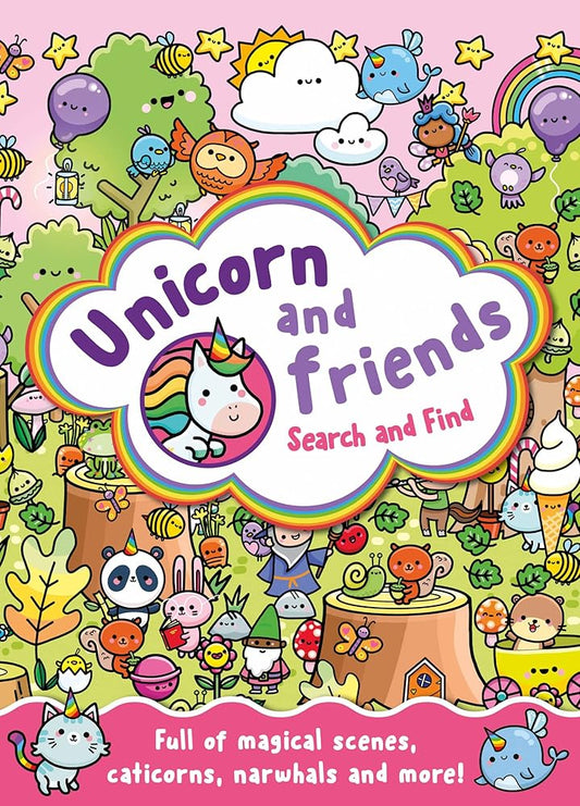 Unicorn and Friends Search and Find cover image