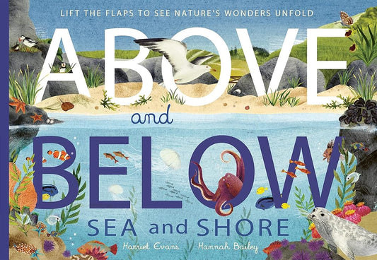 Above and Below: Sea and Shore: Lift the flaps to see nature's wonders unfold cover image