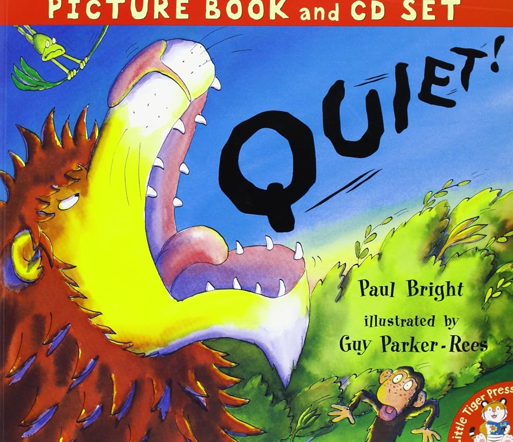 Quiet! (Book & CD) cover image