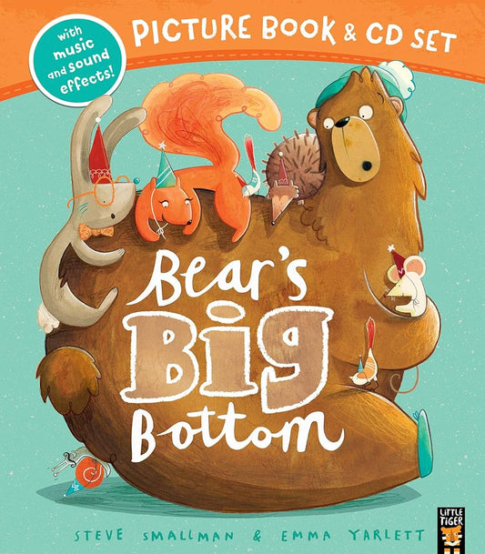 Bear's Big Bottom Book & CD cover image